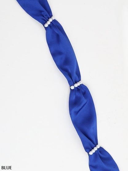 18 Color Options Lolita Belt Pearl Satin