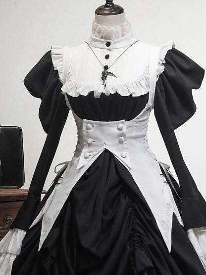 White Under Bust Lace-up Side Waistcoat