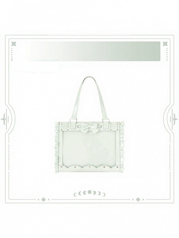Green Tea Party BJD Doll Bag with Ruffles - Salt Tea