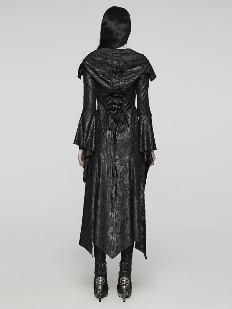 ブラックゴスデカダントニットジャケット