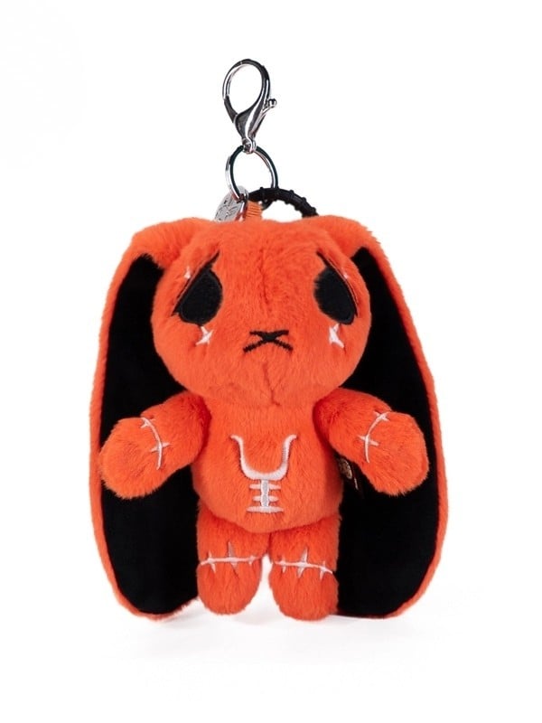 Options Guro Anxious - Kawaii Embroidery 7 Symbol Scar Color Details Keychain Bunny