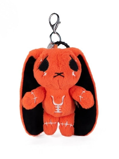 Options Guro Anxious - Kawaii Embroidery 7 Symbol Scar Color Details Keychain Bunny