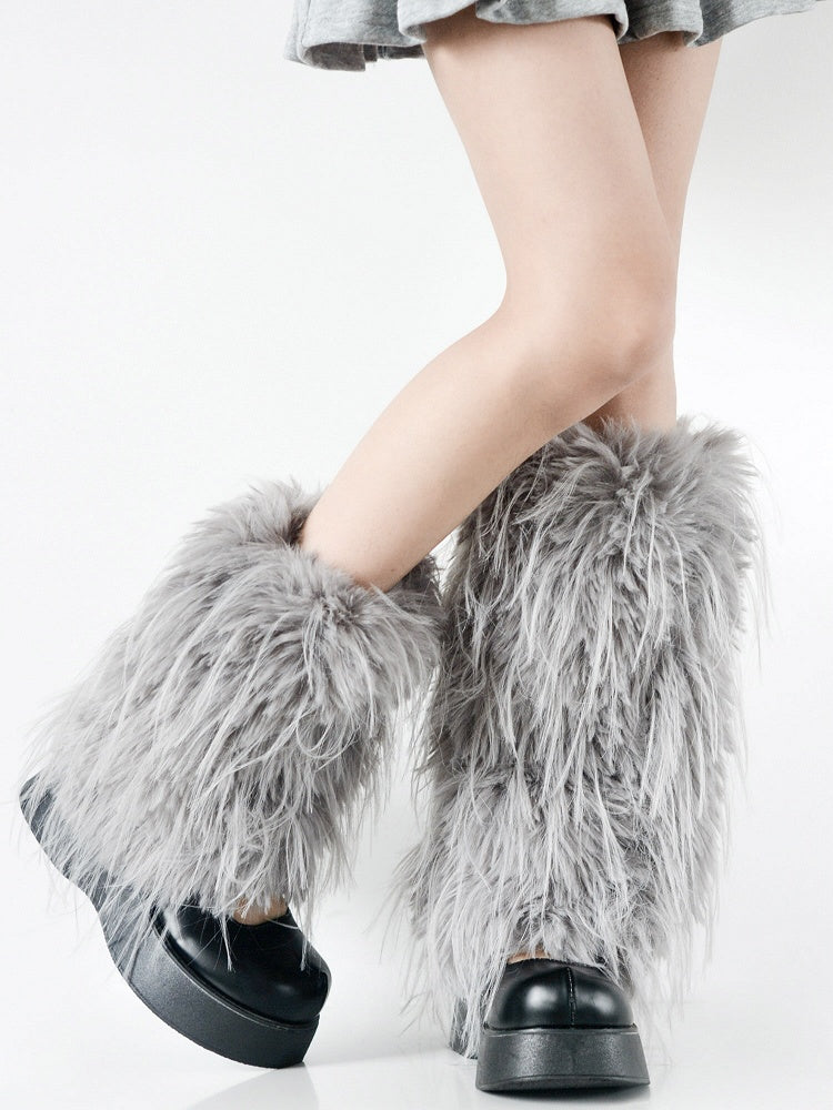 Y2K Fuzzy Leg Version 6 Short/Long Warmers Colors