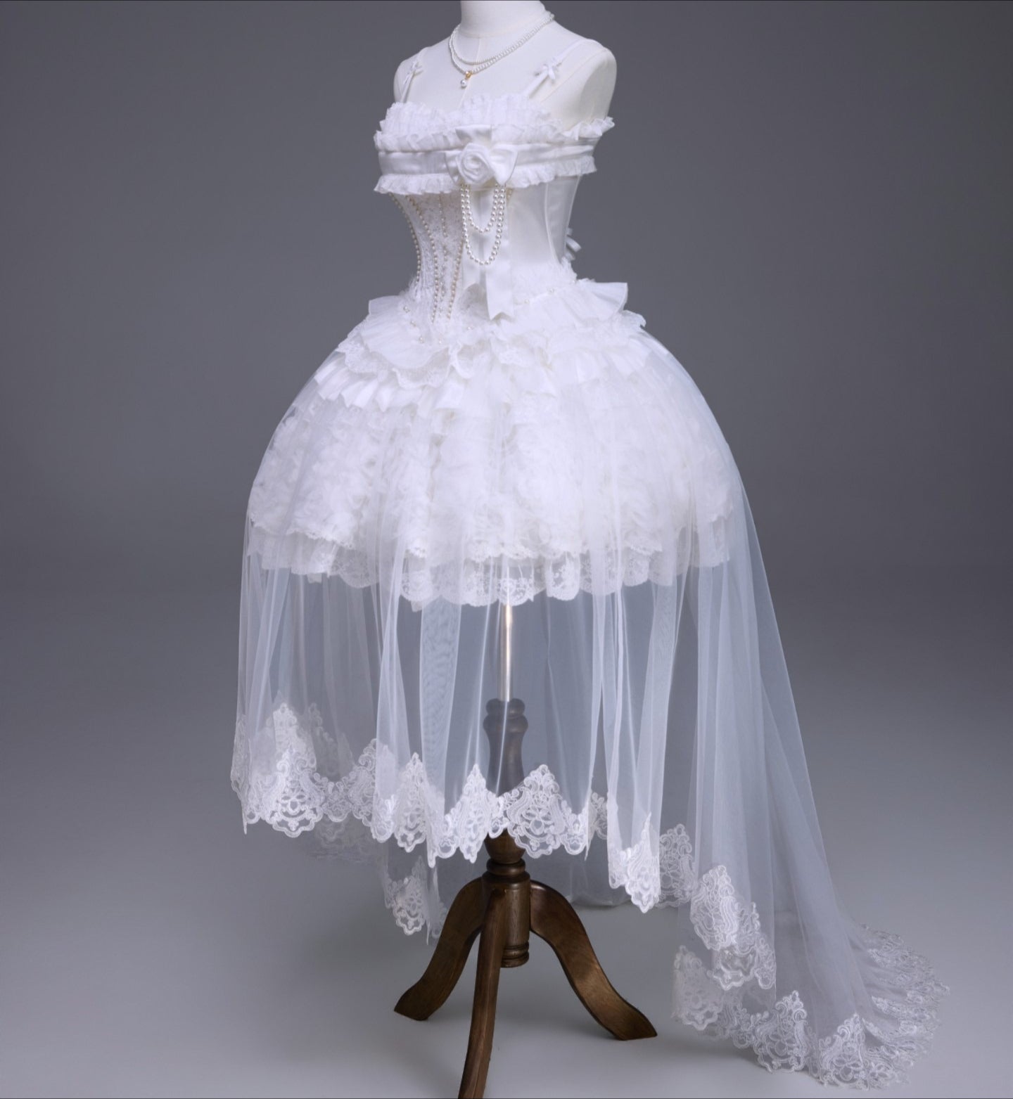 Airfreeing – Unnamed Snow Series Lolita JSK / Cape / Tulle Set