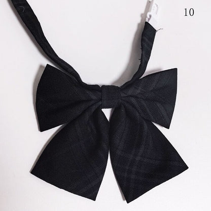 JK Bow Tie Plaid 30 Uniform Options Pattern