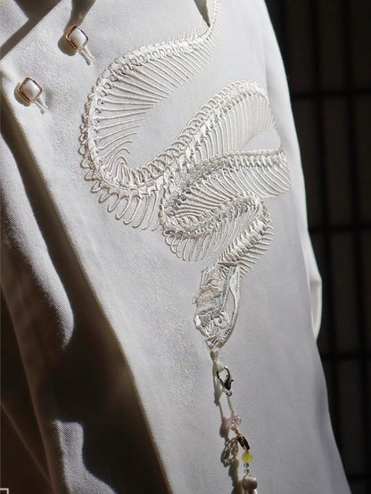 Embroidery Snake Bone