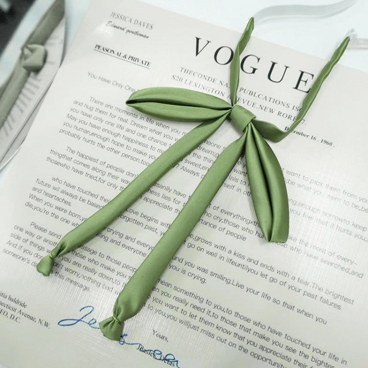 Blau/Rot/Rosa/Schwarz/Grün Fliege JK Satin Uniform