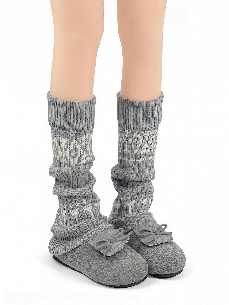 Slouchy Warmers Isle (5 Knit Leg Colors) Fair