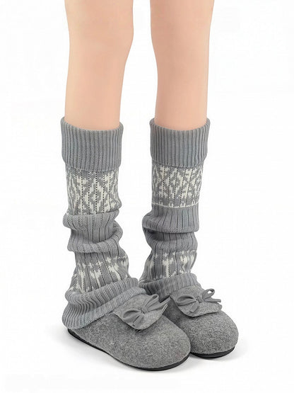 Slouchy Warmers Isle (5 Knit Leg Colors) Fair