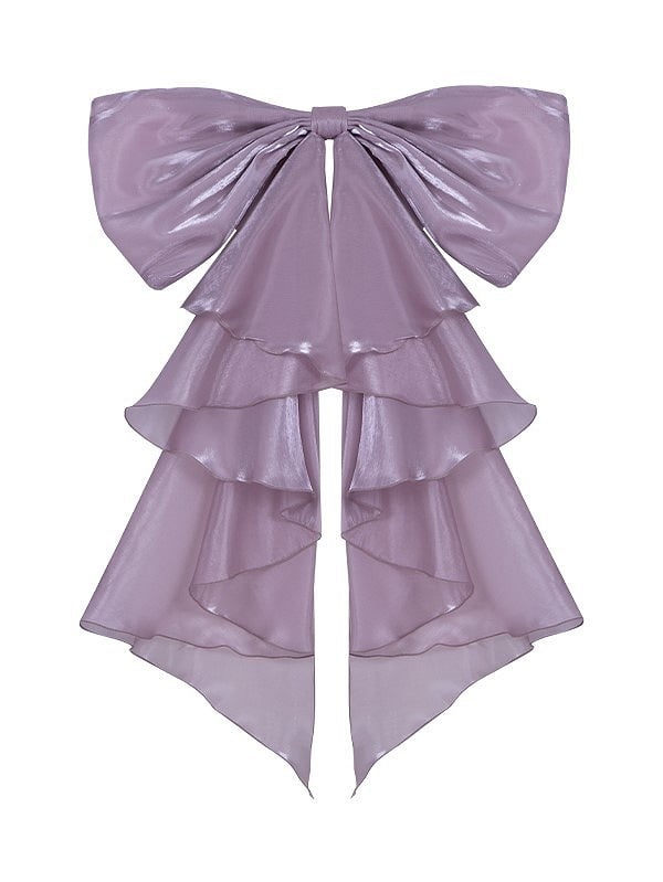 Big Bow Train Purple