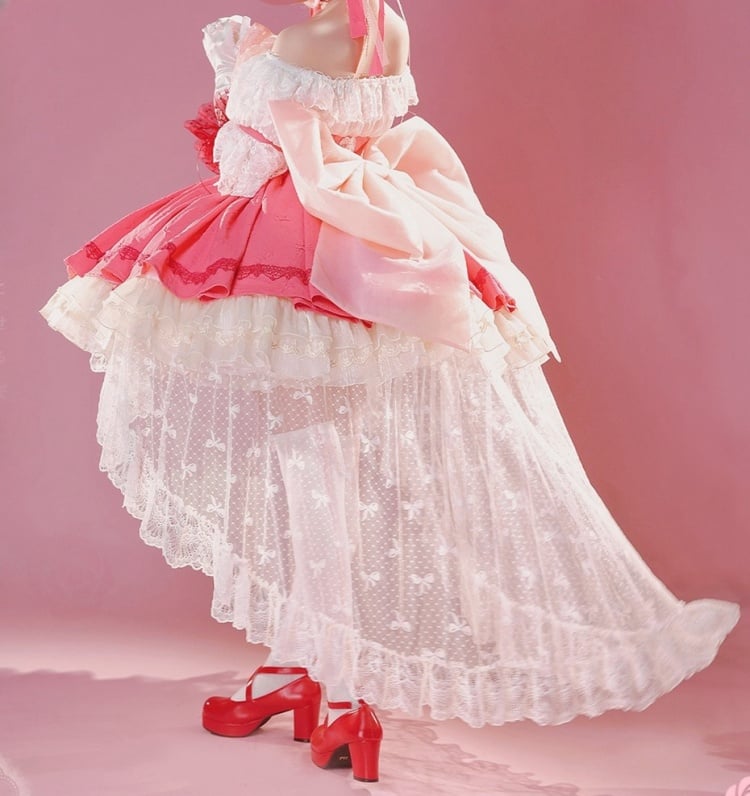 Puella Magi Madoka Magica Kaname Madoka Cosplay-Kostüm im Lolita-Stil