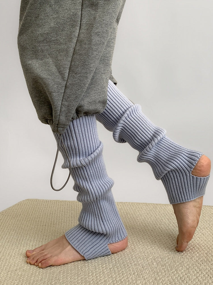 Stirrup (3 Warmers Knit Leg Ribbed Colors)