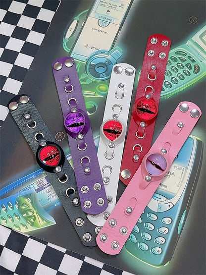 Armband 5 Details Ohrstecker Auge Kawaii Optionen Design Guro Farbe