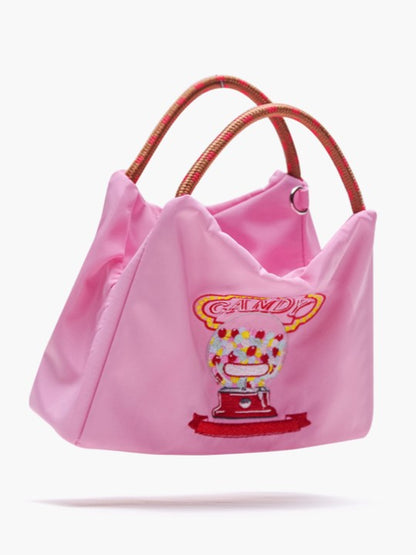 Design Machine Phone Playful Candy Bag Pink