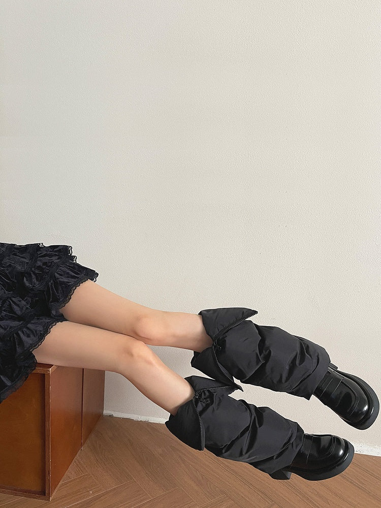Leg Cotton Down Warm) Padded (Windproof Warmers