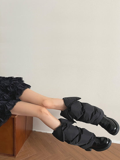 Leg Cotton Down Warm) Padded (Windproof Warmers
