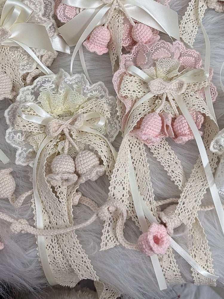 Sweet 2 Color Valley of Lily the Lolita Hairclip/Brooch Options Lace