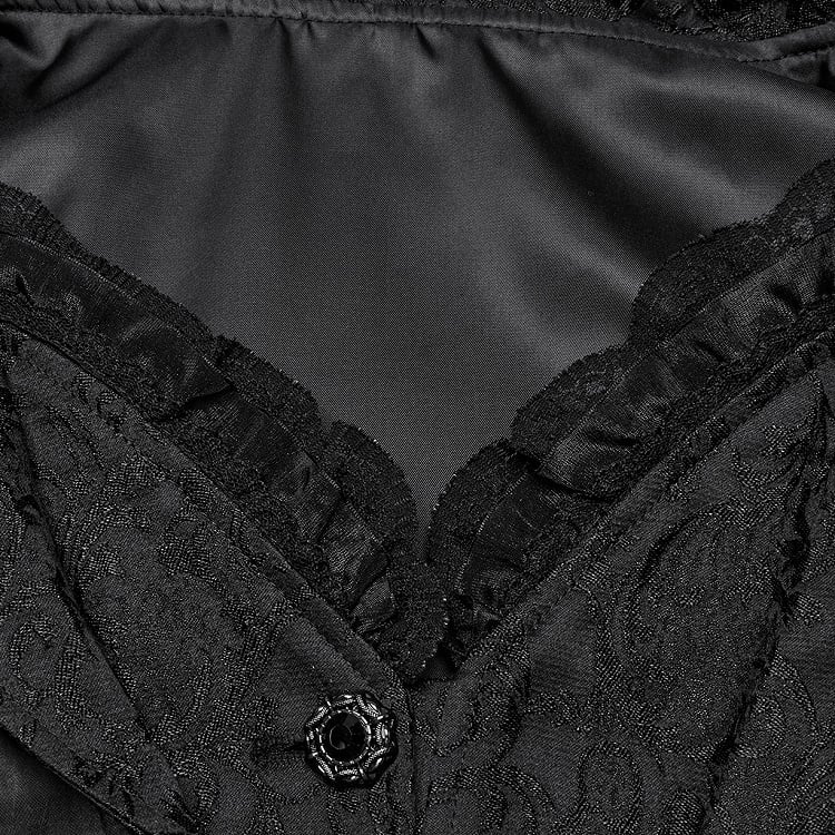 Black Jacket High-low Palace Goth Gorgeous