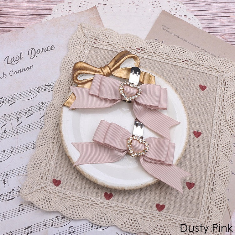 Size Jirai in Kei Options Small Bowknot Color Shoe Clips 5