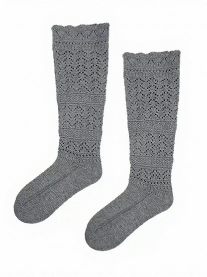 4-Color Knit Ruffled Cuff Leg Warmers - ModaSwings