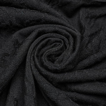 Out Hollow Black Shirt