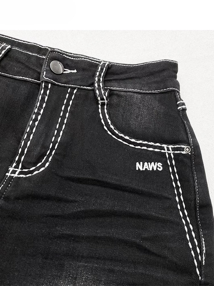 Glamorous Denim Skirt Black