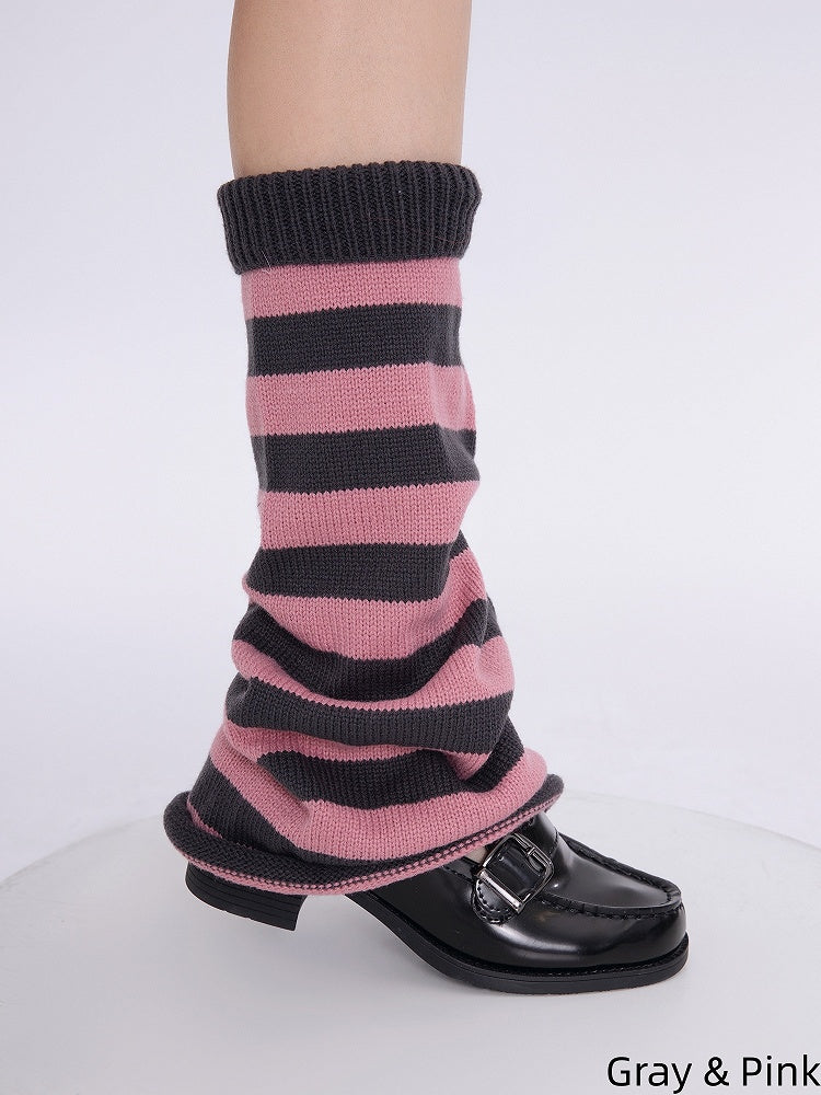 Warmers JK Colors Flared 50CM Knitted 5 Leg