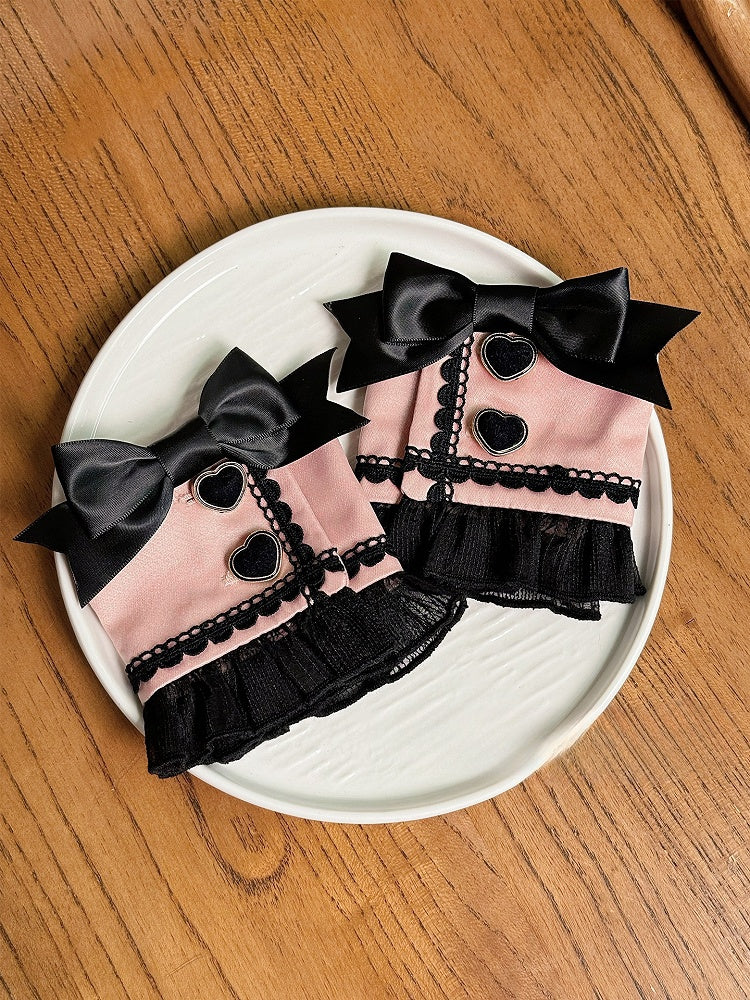 Cuffs Wrist Pink / Purple Lolita