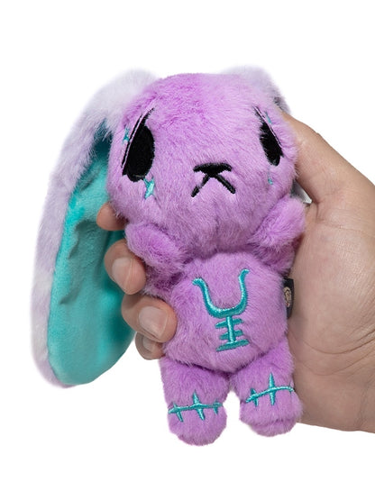 Options Guro Anxious - Kawaii Embroidery 7 Symbol Scar Color Details Keychain Bunny