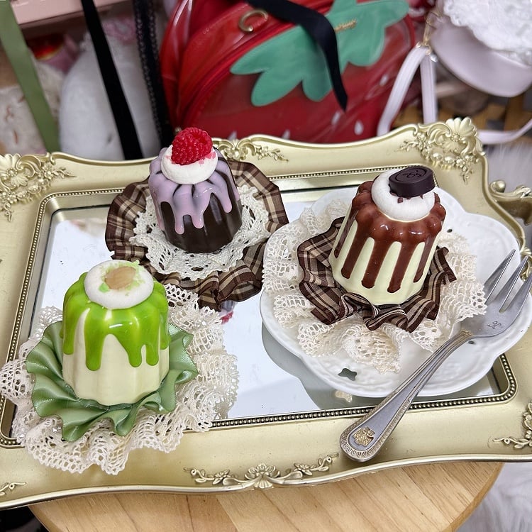 Mini 3 Lolita Pudding Sweet Cake Options Color Hat