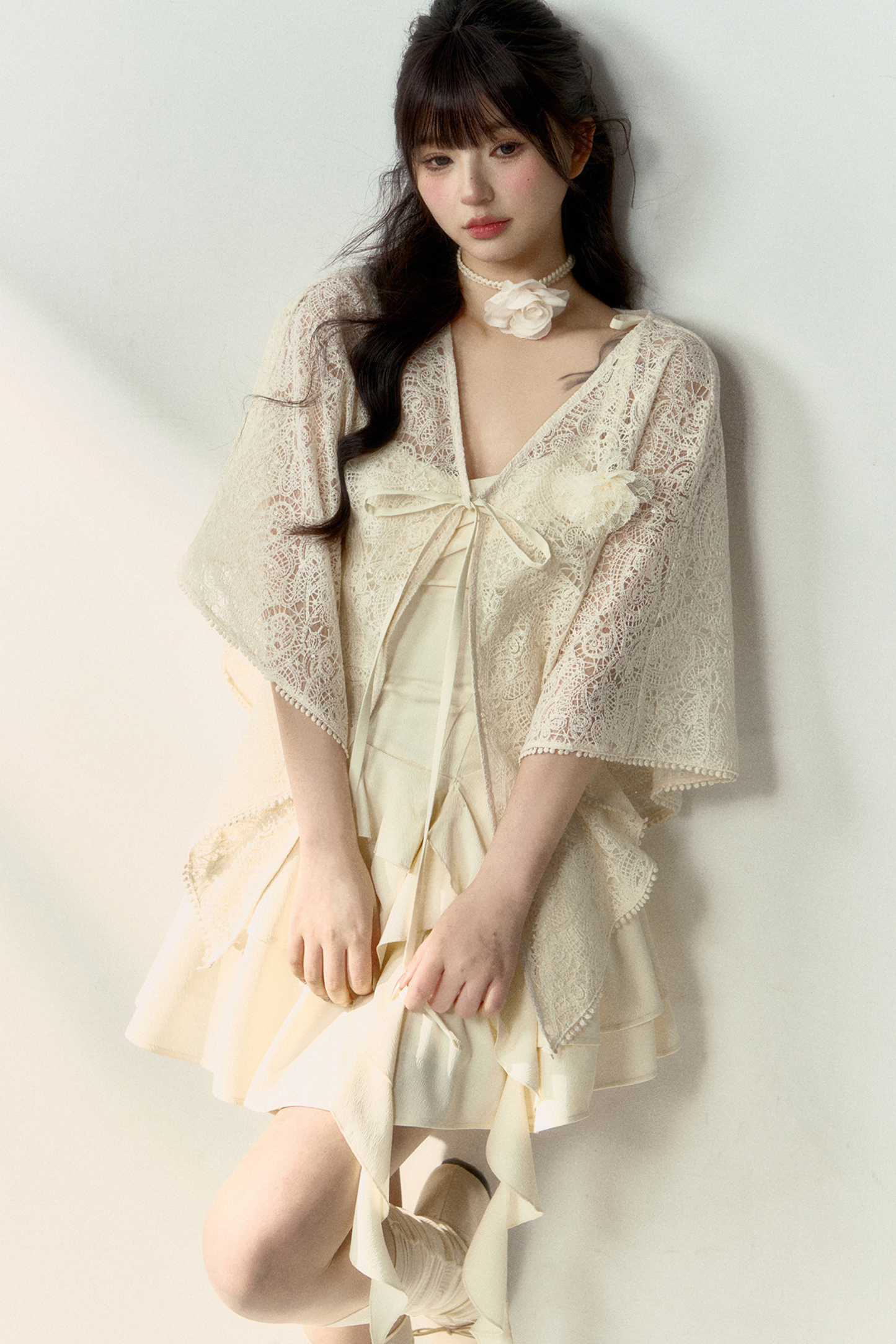 Style Dress Suspender Ballet Soul Cami Cross-Breasted