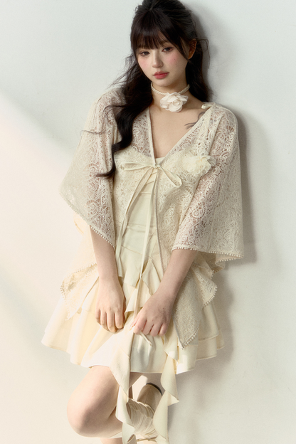 Style Dress Suspender Ballet Soul Cami Cross-Breasted