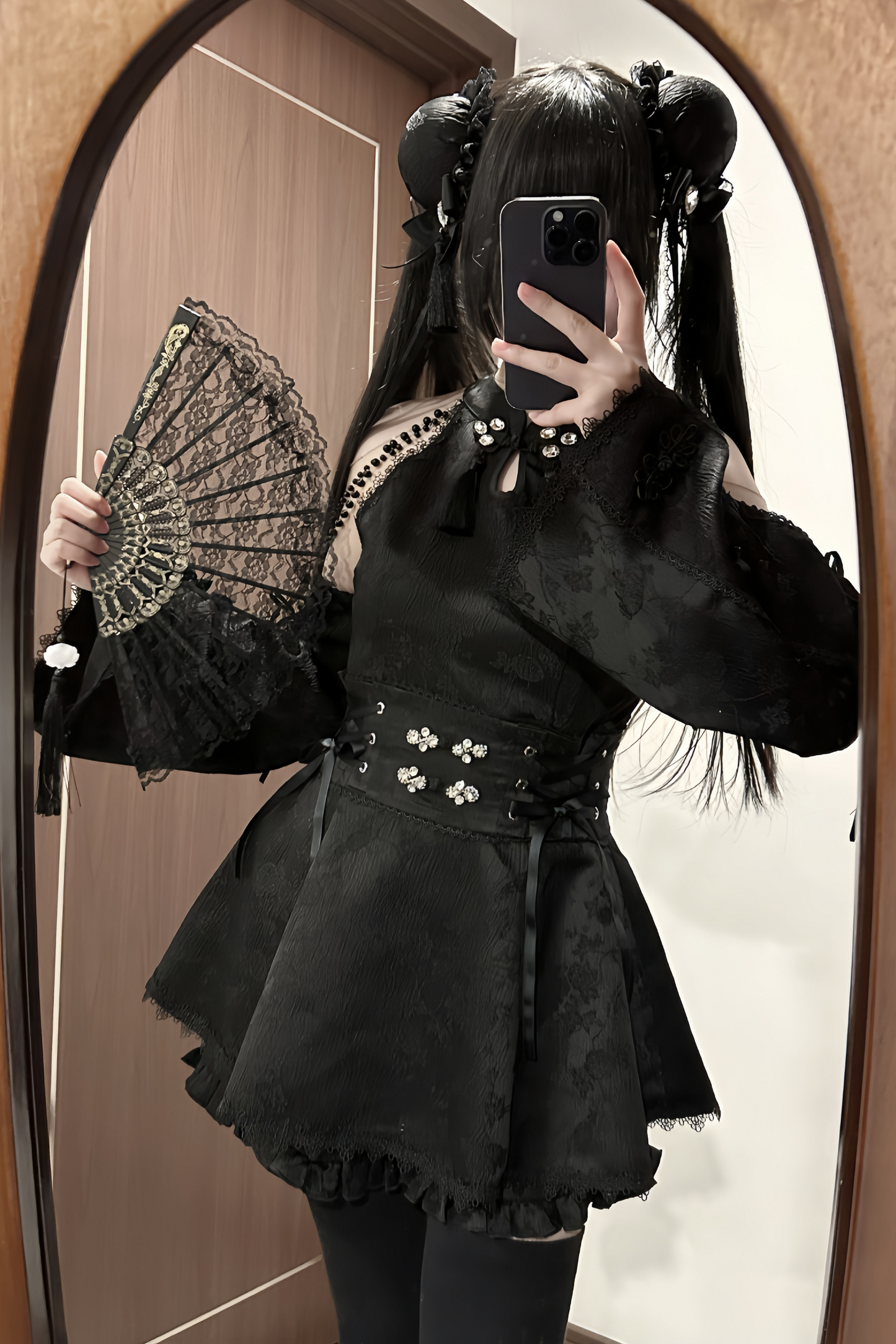 フリルスタンド+トップアイテムチャイナマインリザーブパンツアクセサリー