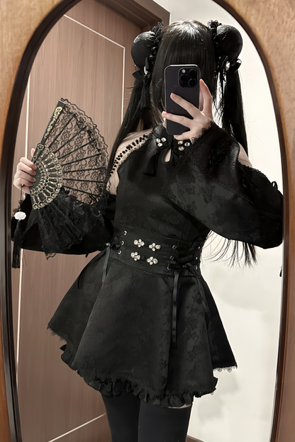 フリルスタンド+トップアイテムチャイナマインリザーブパンツアクセサリー