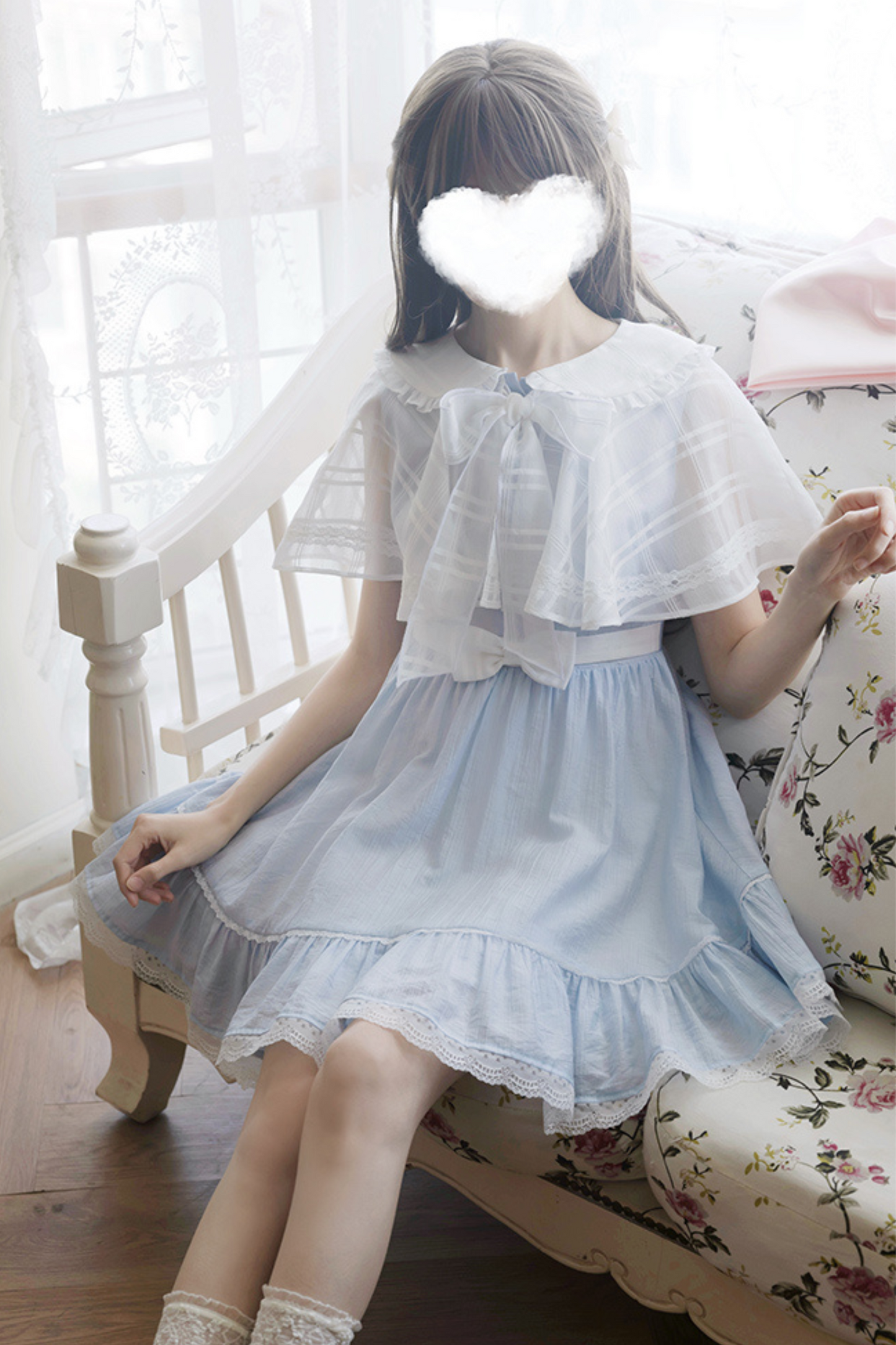 Zwei Vintage Klares Süßes Stück Kleid