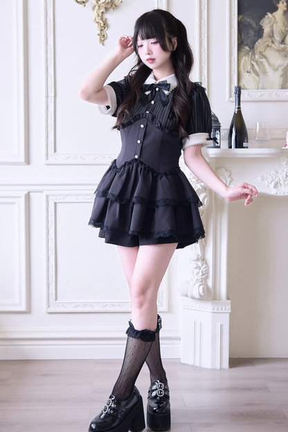 スカート リトルケーキトップ + パフデューク