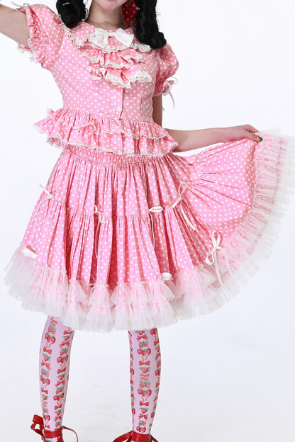 Mittel ausgestellter Retro-Pop-Rock