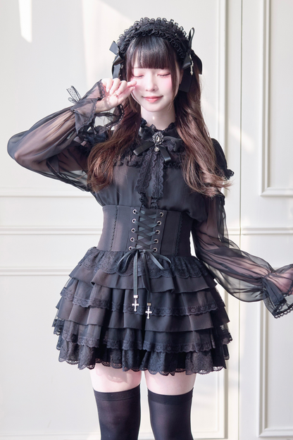 ブラウス シフォン スイート