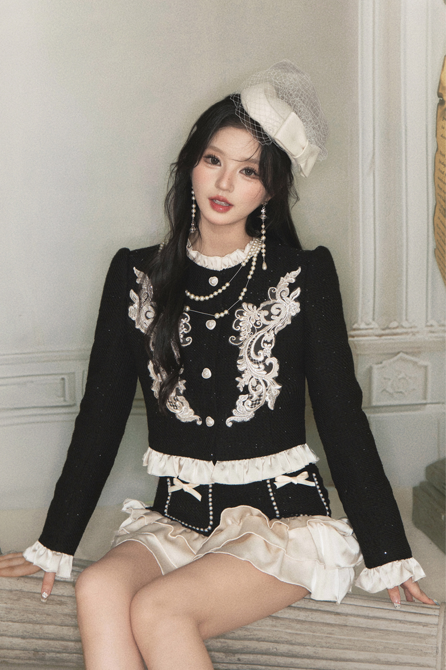 ジャケット彫刻レトロバロック