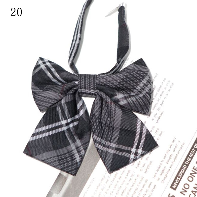 JK Bow Tie Plaid 30 Uniform Options Pattern