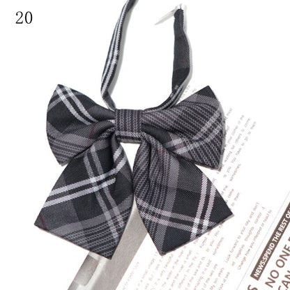 JK Bow Tie Plaid 30 Uniform Options Pattern