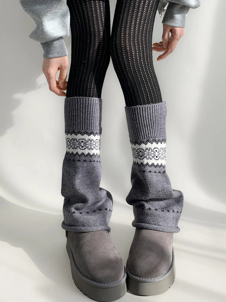 Snowflake (4 Leg Warmers Isle Colors) Fair