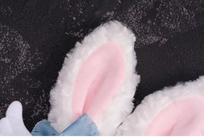 天使の羽と蝶結びのうさぎの耳 KC