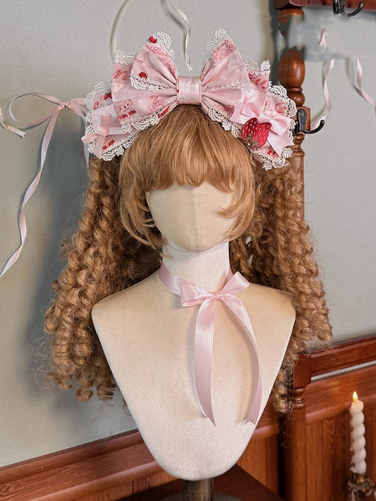 Pink Bowknot / Blue KC Yellow