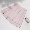 Rosa Uniformrock JK Pleat Short Box Sweet 45cm