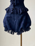 Dark Blue Gothic Lolita Bloomers