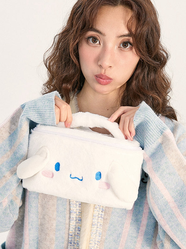Cinnamoroll White Plush Cosmetic Pouch