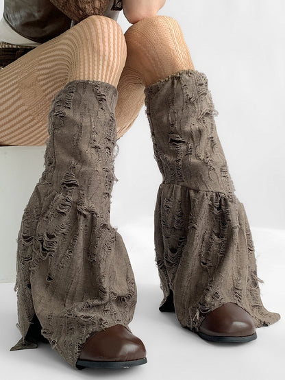 Warmers Brown Wasteland Punk Leg