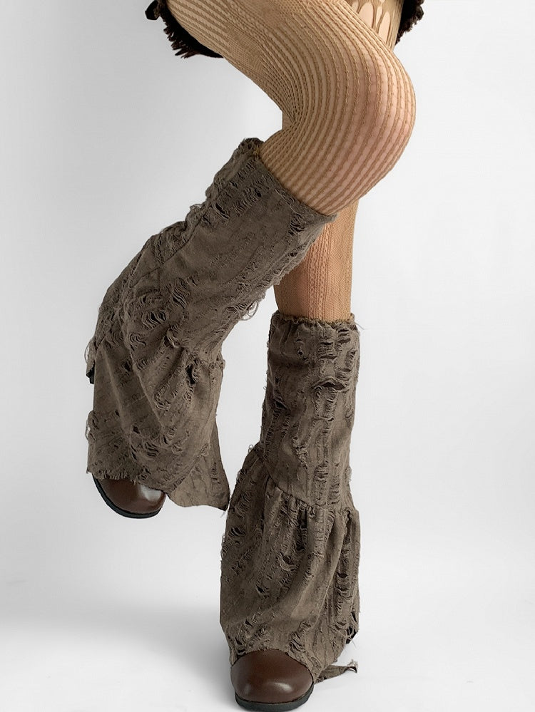 Warmers Brown Wasteland Punk Leg