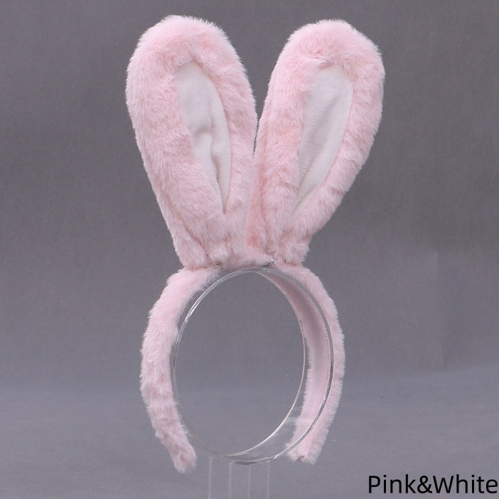 Serre-tête Lapin Lolita en Peluche Mignon 8 Couleurs